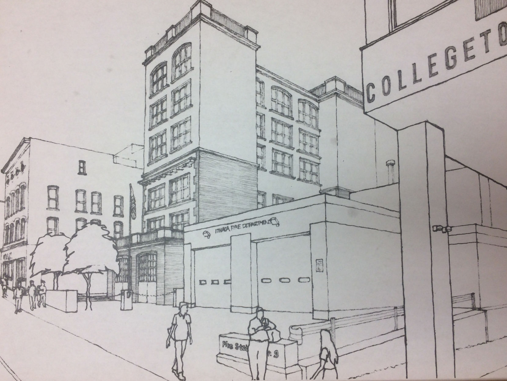 The Nines redevelopment sketch